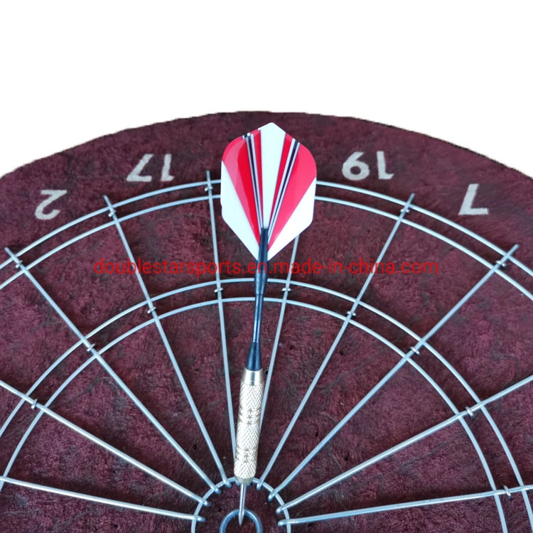 Sisal Dart Board with All-New Thinner Wiring for Higher Scoring