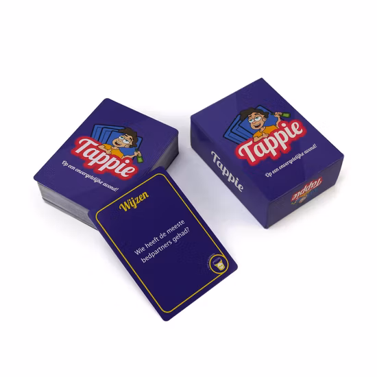 Top vente de haute qualité en gros impression boire partie jeu de cartes Table jeu de cartes à jouer