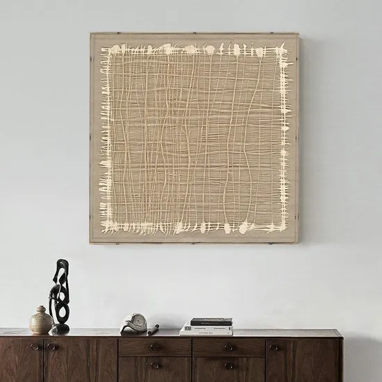 Décor rustique chic Baralt Shiplap Planche de bois Art