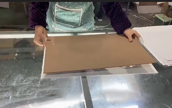 Nouveau Nordique décor à la maison dessin animé bois acrylique décoratif miroir Art mural pour